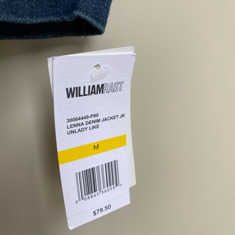 - NWT William Rast size Medium Womans Denim … - Picture 4 of 7